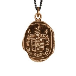 Pyrrha Love Conquers All Talisman & 30” Curb Chain